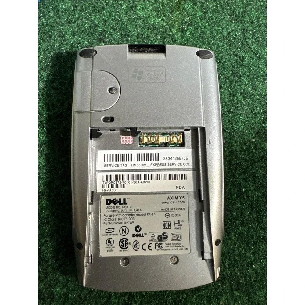 Dell Axim Pocket PC PDA Microsoft Windows Powered